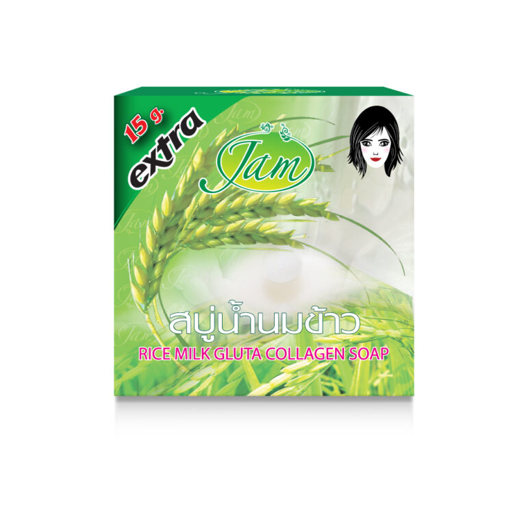 RICE MILK GLUTA COLLAGEN SOAP 65 กรัม AUSA