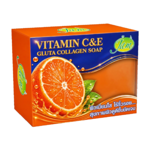 VITAMIN C & E GLUTA COLLAGEN SOAP 130 กรัม