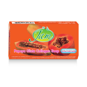 PAPAYA GLUTA COLLAGEN SOAP 120 กรัม