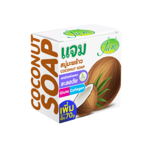 COCONUT GLUTA COLLAGEN SOAP 70 กรัม