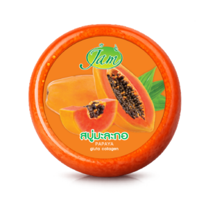 PAPAYA GLUTA COLLAGEN SOAP 160 กรัม
