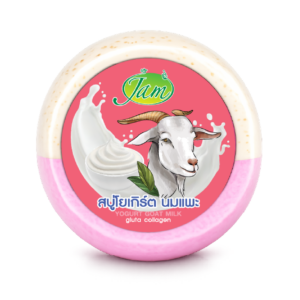 YOGURT GOAT MILK GLUTA COLLAGEN SOAP 160 กรัม