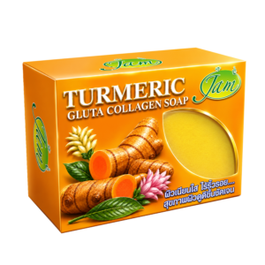 TURMERIC GLUTA COLLAGEN SOAP 130 กรัม