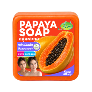 PAPAYA GLUTA COLLAGEN SOAP 160 กรัม