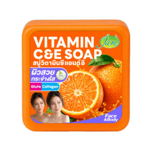 VITAMIN C&E GLUTA COLLAGEN SOAP 160 กรัม