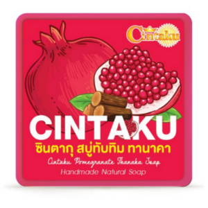 CINTAKU POMEGRANATE THANAKA SOAP 60 กรัม