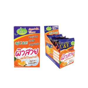 JAM VITAMIN C&E GLUTA COLLAGEN SOAP 30 กรัม