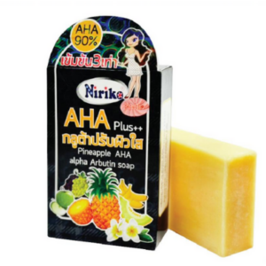 NIRIKO AHA GLUTA BRIGHTENNING SOAP 100 กรัม