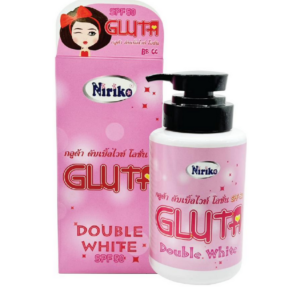 NIRIKO GLUTA DOUBLE WHITE LOTION 400 กรัม