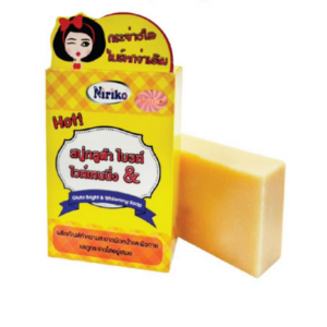 NIRIKO GLUTA BRIGHT & WHITENING SOAP 100 กรัม