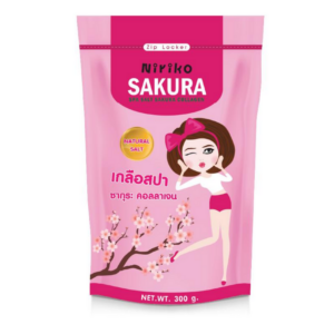 NIRIKO SPA SALT SAKURA COLLAGEN 300 กรัม